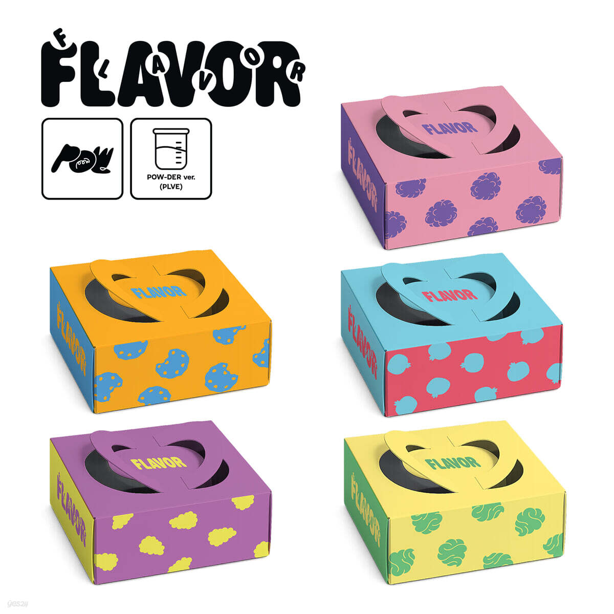 POW (파우) - Single Album : FLAVOR [POW-DER Ver.][5종 SET]