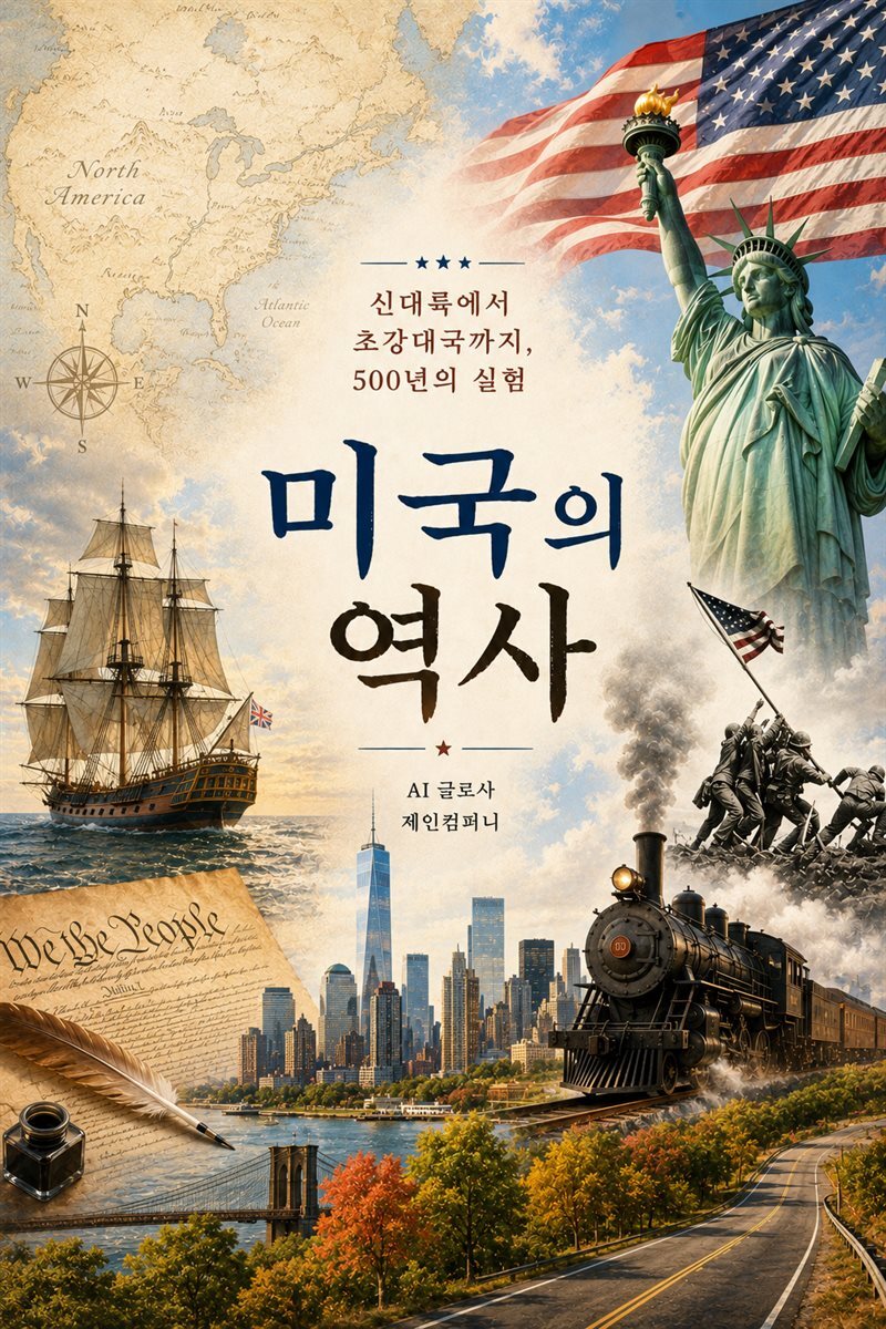 미국의 역사: 신대륙에서 초강대국까지, 500년의 실험