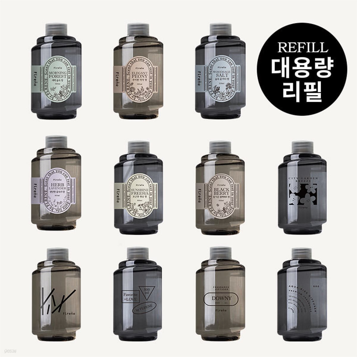 플렌느 트위스트 대용량 디퓨저 500ml 리필 단품