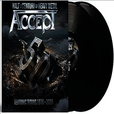 Accept — Teutonic Titans 1976-2026 앨범 커버