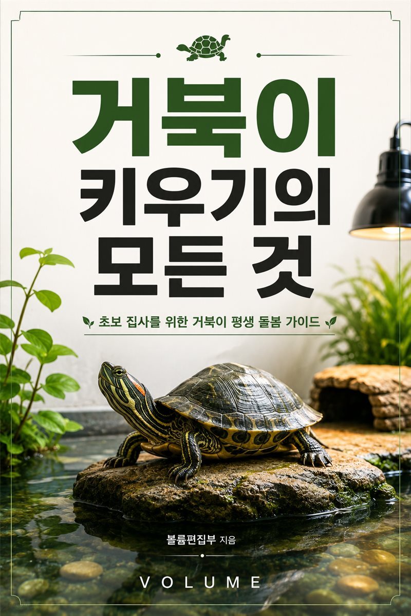 거북이 키우기의 모든 것