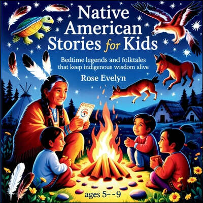 Native American Stories for Kids: Bedtime Legends and Folktales That Keep Indigenous Wisdom Alive