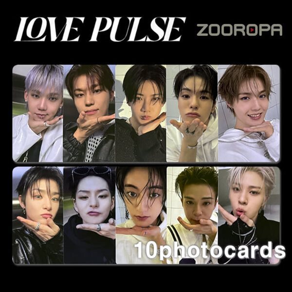 [새상품/J 포토카드 세트] TREASURE 트레저 LOVE PULSE (정품/위버스샵)