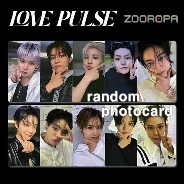 [새상품/K 포토카드/랜덤] TREASURE 트레저 LOVE PULSE (정품/위버스샵)