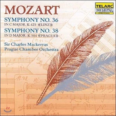 Charles Mackerras Ʈ:  36 '', 38 '' (Mozart : Symphony No.36 K.425 'Linz', No.38 K.504 'Prague')