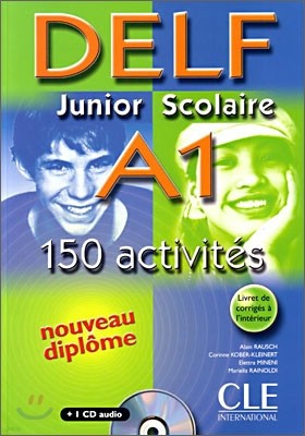 Delf Junior Scolaire A1 Textbook + Key + Audio CD