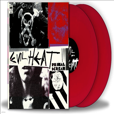 Primal Scream — Evil Heat (Remastered) 앨범 커버