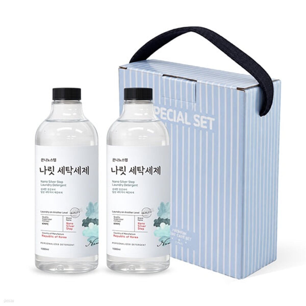 [은나노스텝] 나릿세제 선물세트(세탁세제, 섬유유연제)