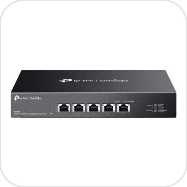 티피링크 DS105X 오마다 5포트 10G 멀티 기가비트 데스크탑 스위치 네트워크 연결
