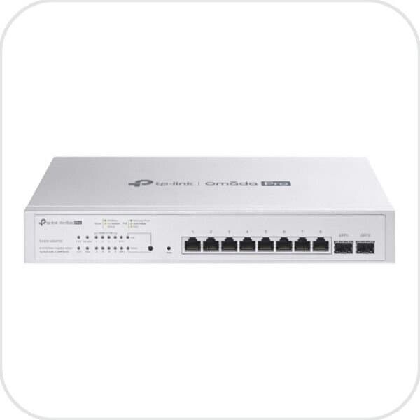 티피링크 오마다 프로 S4500-8GHP2F 8포트 PoE＋ 기가비트 스마트 스위치 (2× SFP)