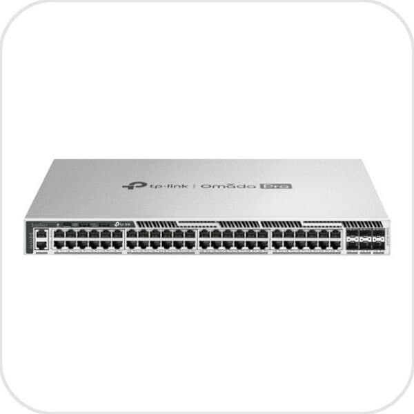 티피링크 Omada Pro S6500-48G6XF 48포트 기가비트 L3 관리형 스위치 6SFP＋