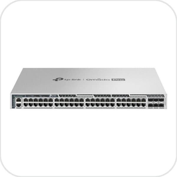 티피링크 Omada Pro S6500-48MPP6Y SFP＋ 48포트 스위치허브 관리형L3