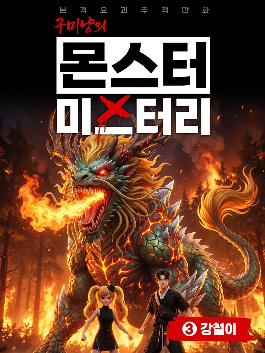 구미냥의 몬스터 미스터리 3: 강철이