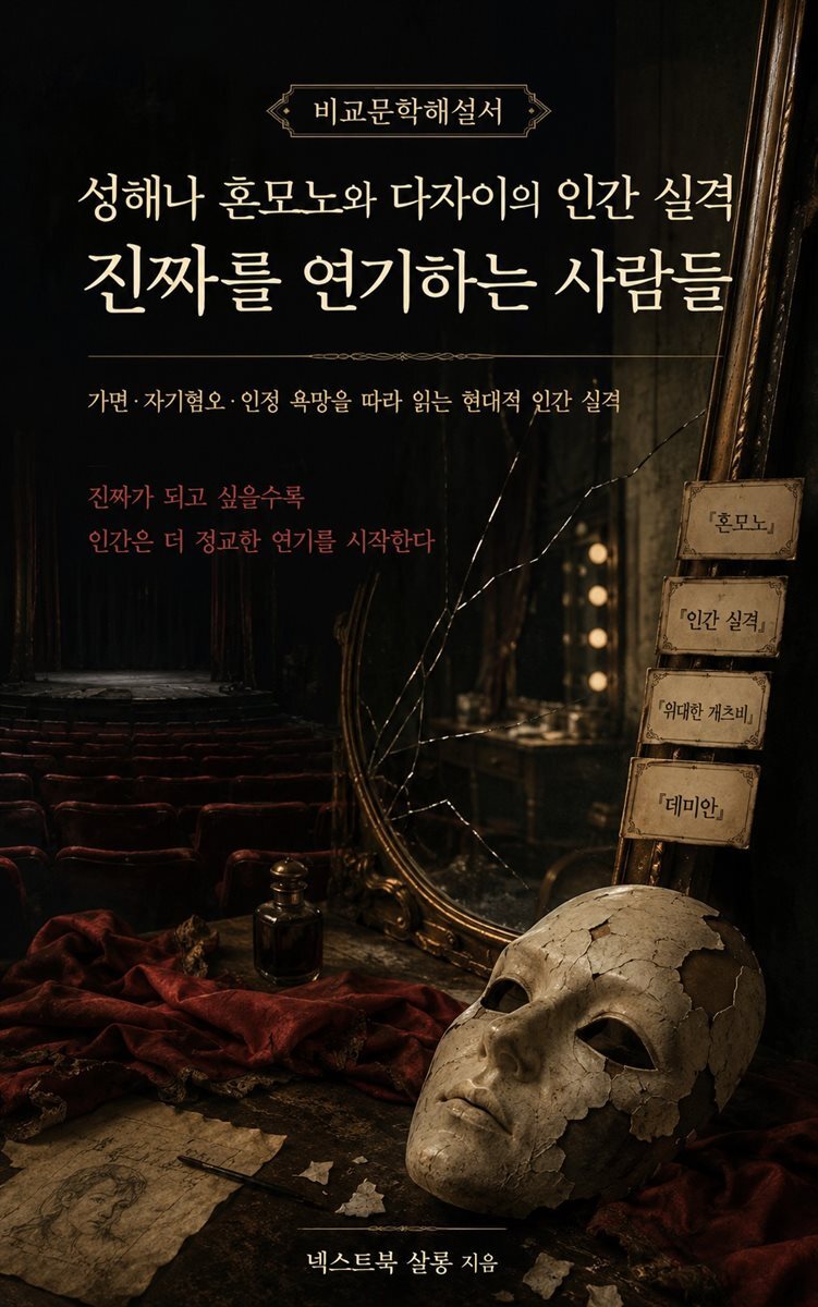 성해나 혼모노와 다자이의 인간 실격, 진짜를 연기하는 사람들