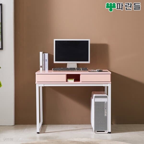 파란들가구 900 스틸다리 일자책상 학생책상 입식책상