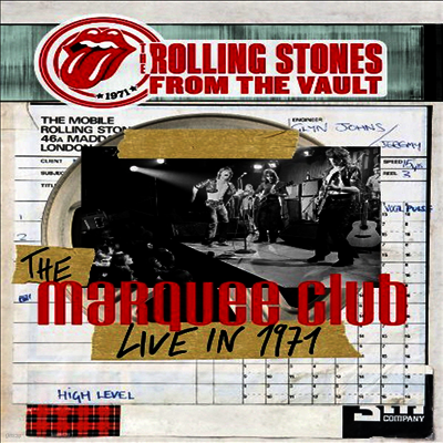 Rolling Stones — From The Vault: The Marquee Club Live In 1971 앨범 커버