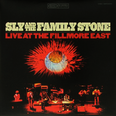 Sly & The Family Stone — Live At The Fillmore 앨범 커버