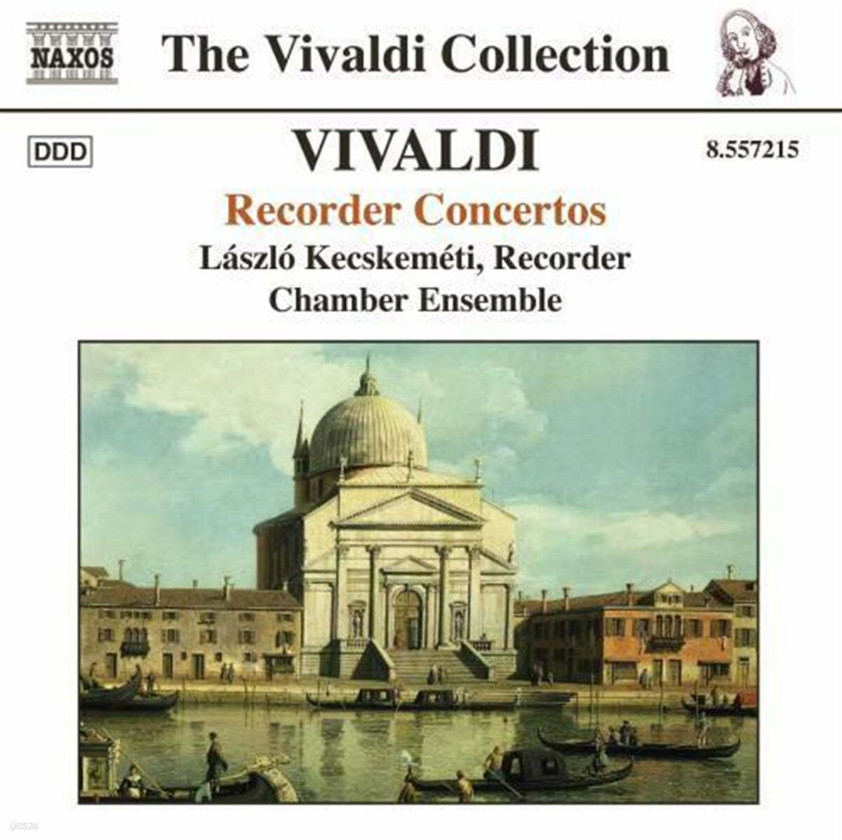 Laszlo Kecskemeti 비발디: 리코더 협주곡 (Vivaldi: Recorder Concertos RV 87,92,94,101,103,105,108)