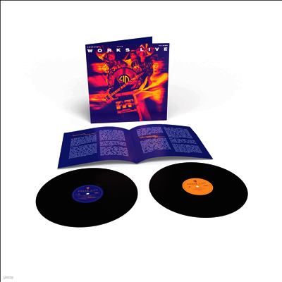 Emerson, Lake & Palmer,E.L.P — Works Live 앨범 커버