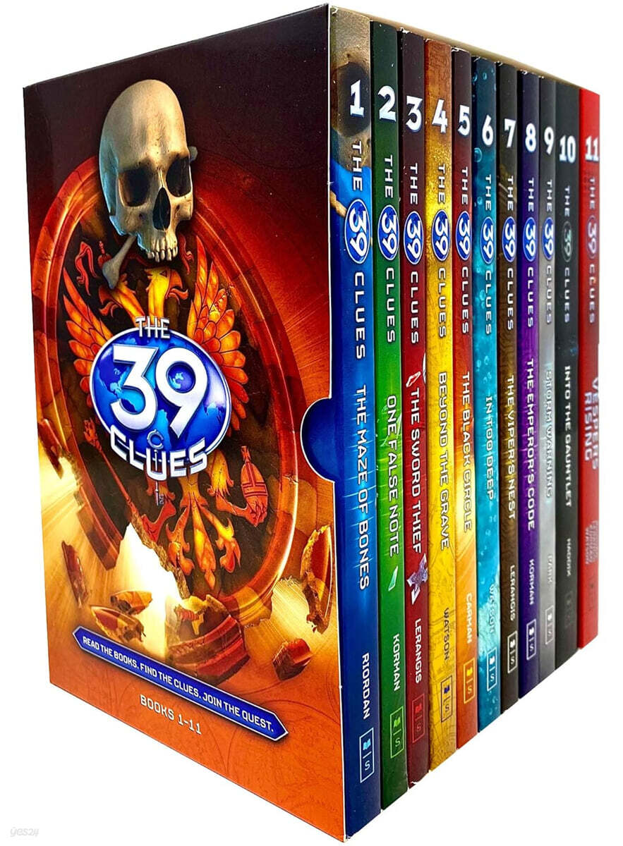 39 Clues collection 11 books set