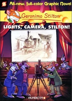 Geronimo Graphic #16 : Light, Camera, Stilton!