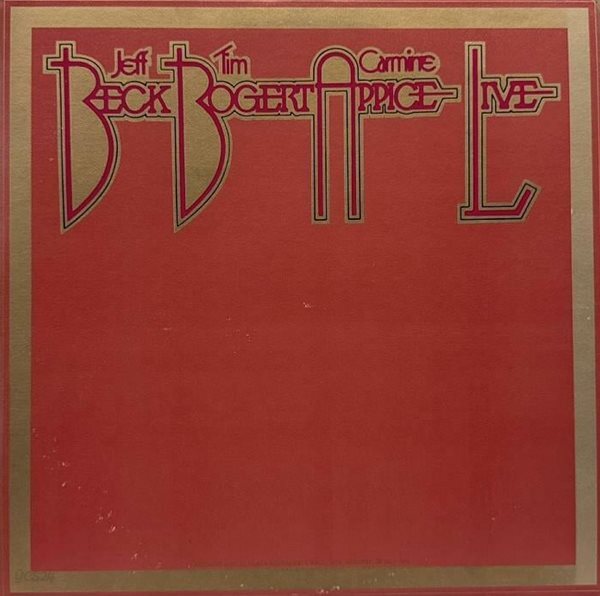 [LP] Jeff Beck, Tim Bogert & Carmine Appice 제프 벡, 팀 보거트, 카마인 어피스 - Beck, Bogert & Appice Live (2LP)