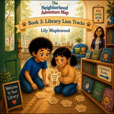 The Neighborhood Adventure Map Library Lion Tracks