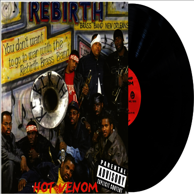 Rebirth Brass Band — Hot Venom 앨범 커버
