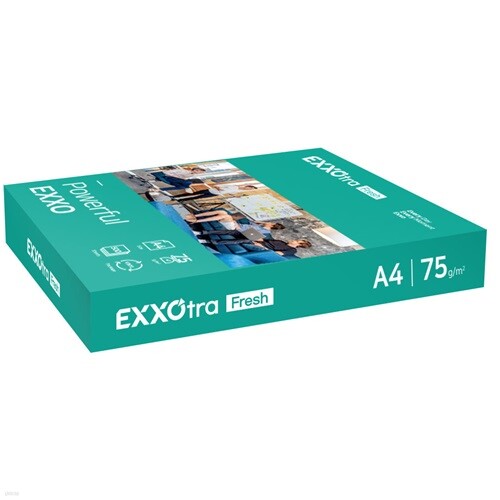 엑소트라 후레쉬(EXXOtra Fresh) A4 복사용지(A4용지) 75g 500매