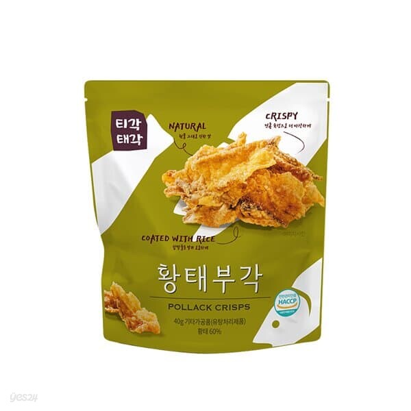 [티각태각] 황태부각 40gx3봉