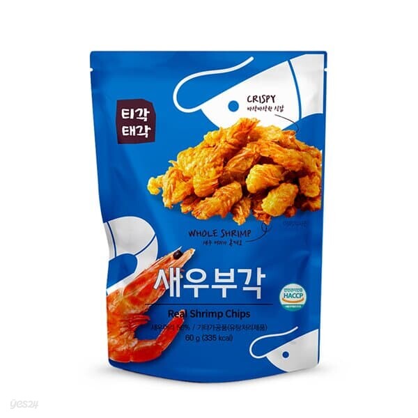 [티각태각] 새우부각 60gx3봉