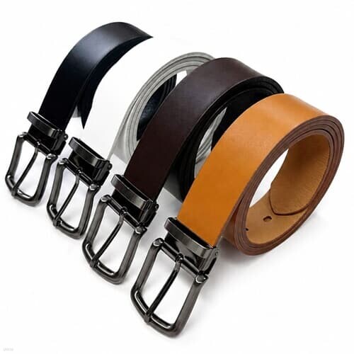 국산 플럼도트이태리통가죽 골프벨트 폭33mm YG01HN09