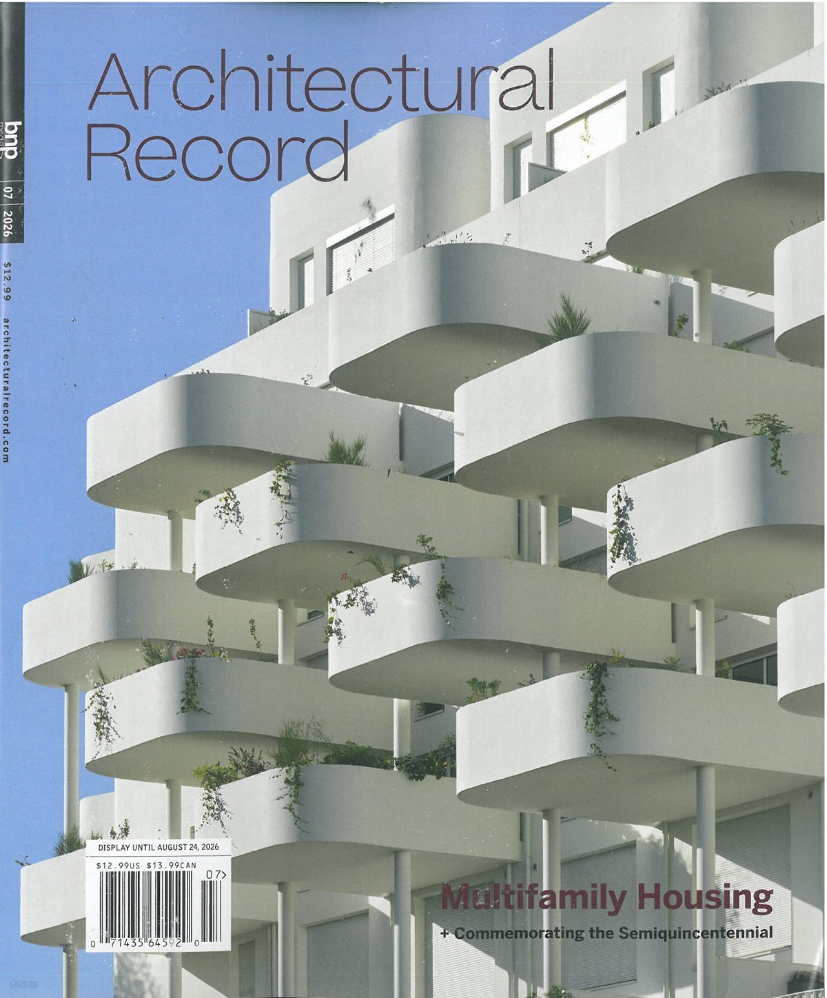Architectural Record (월간) : 2026년 07월