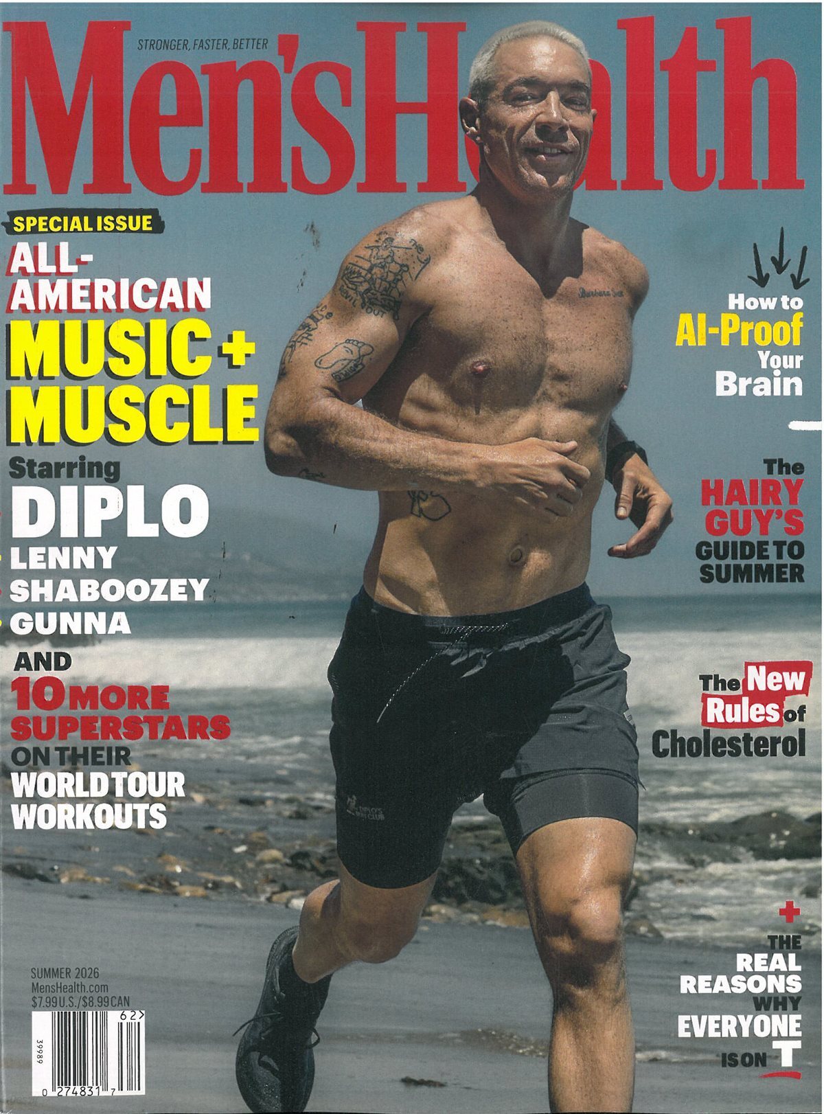 Men's Health USA (계간) : 2026년  no.03 Summer (표지 랜덤 발송)