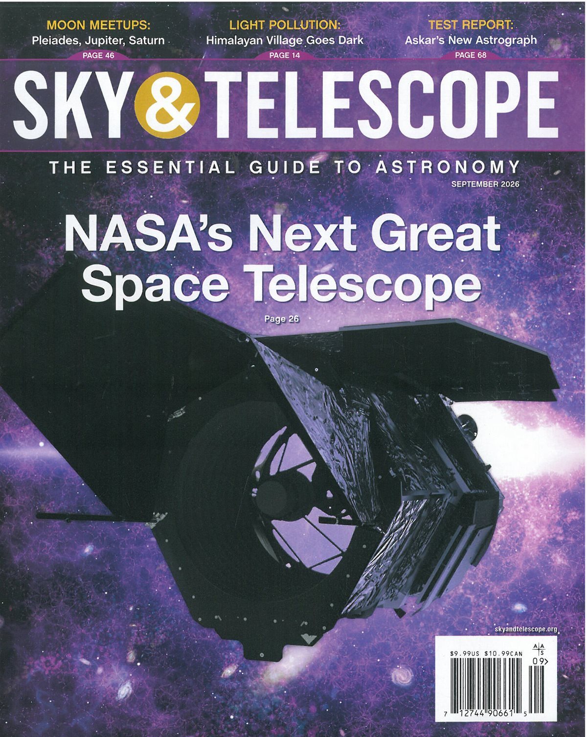 Sky & Telescope (월간) : 2026년 09월
