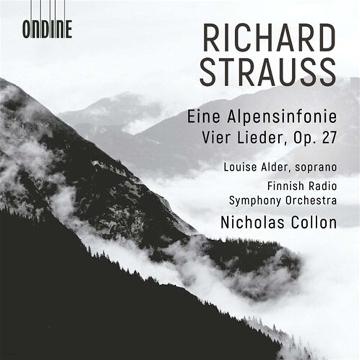 Nicholas Collon 슈트라우스: ‘알프스 교향곡’, ‘네 개의 가곡’ Op.27 (Strauss: Eine Alpensinfonie, Vier Lieder Op.27)