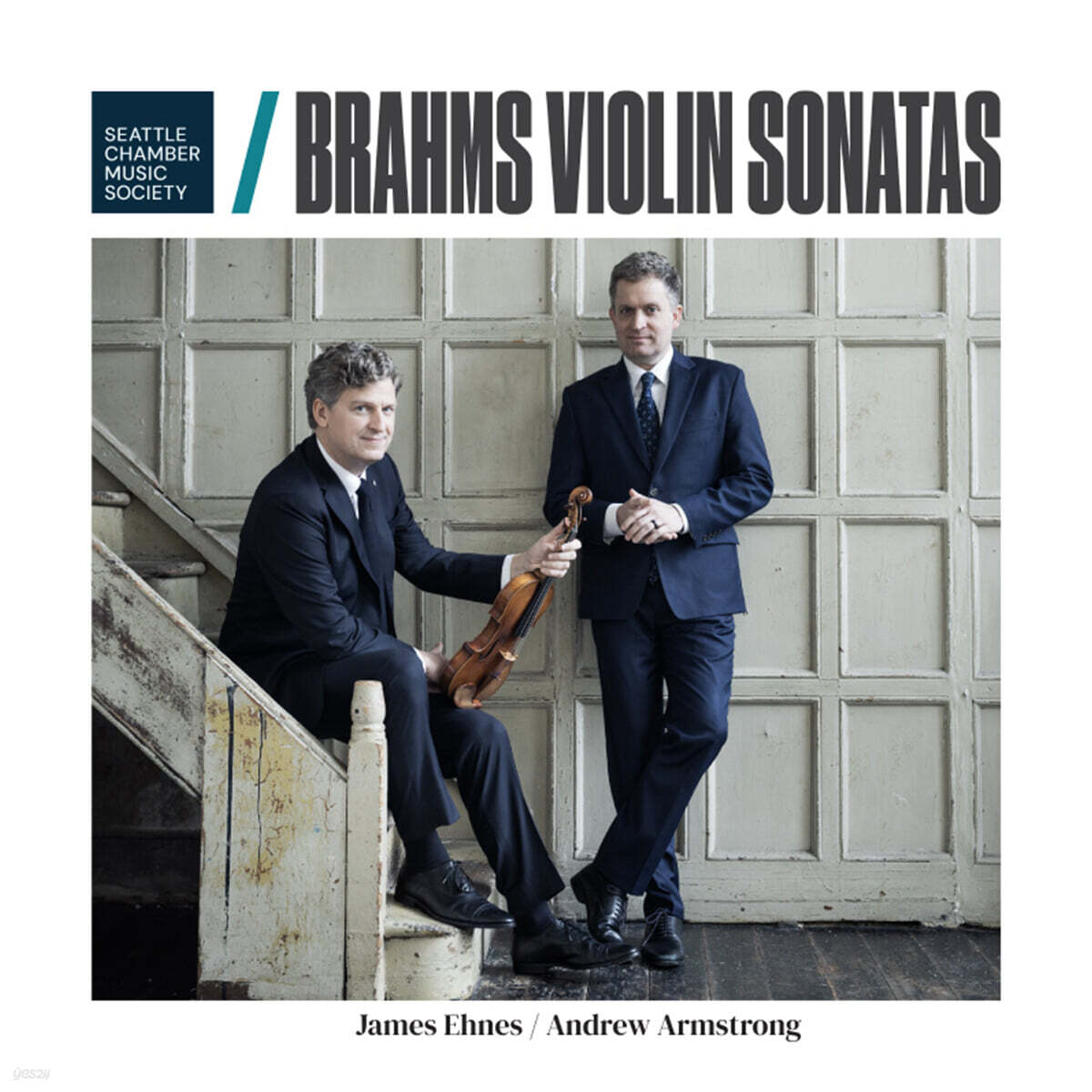 James Ehnes / Andrew Armstrong 브람스: 바이올린 소나타 전곡, 스케르초 WOO.2 (Brahms: Violin Sonata Nos.1, 2 & 3)