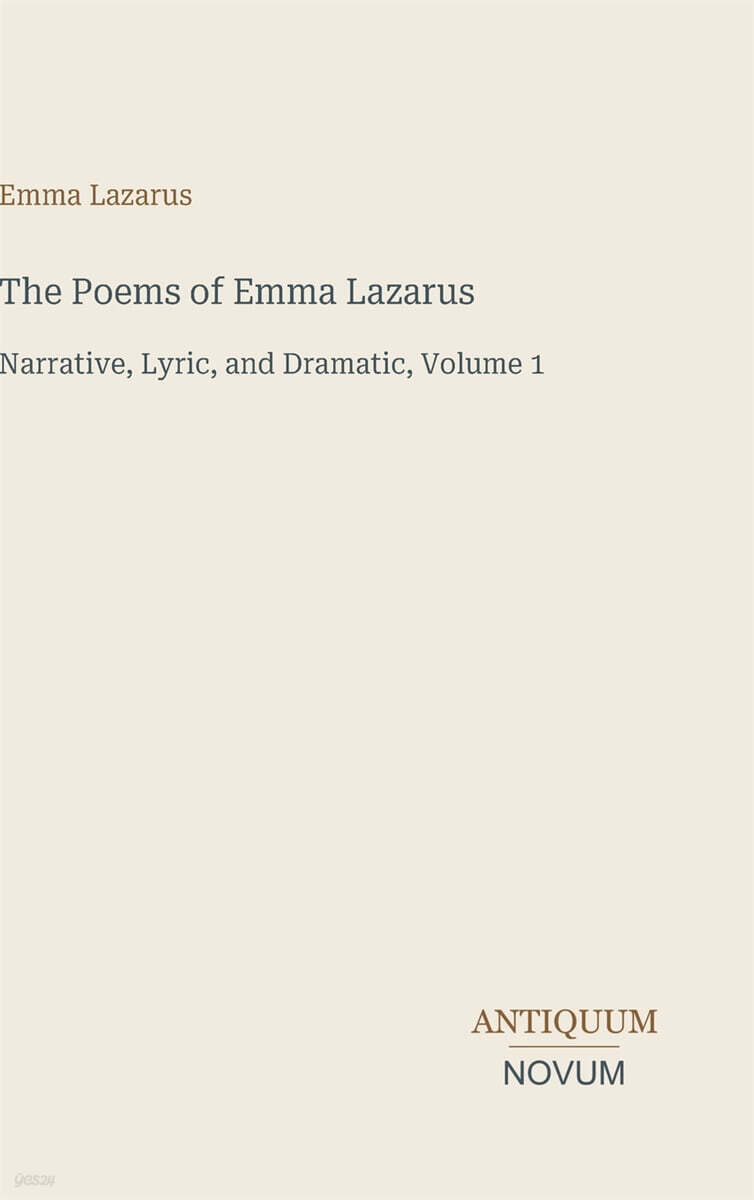 The Poems of Emma Lazarus