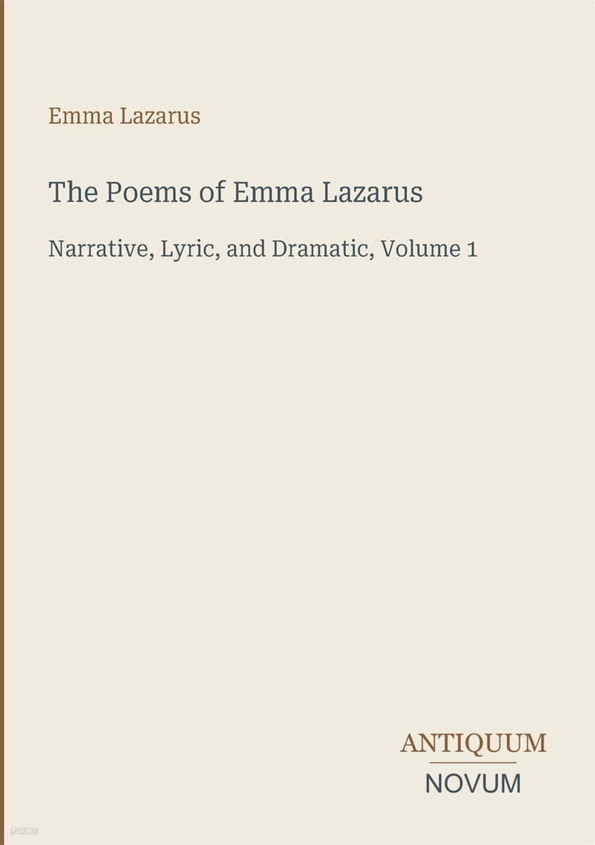 The Poems of Emma Lazarus