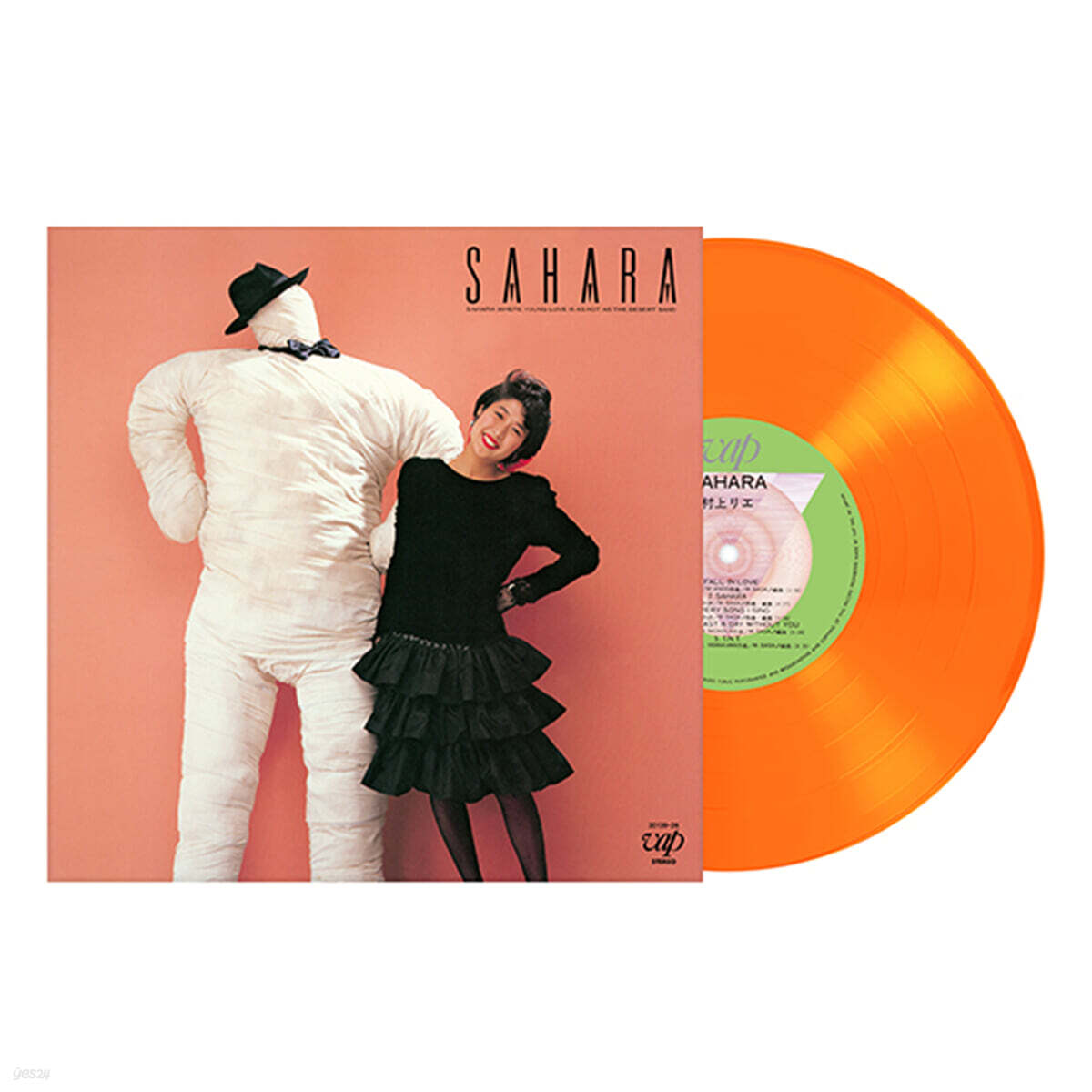 Rie Murakami (무라카미 리에) - SAHARA [클리어 오렌지 컬러 LP]