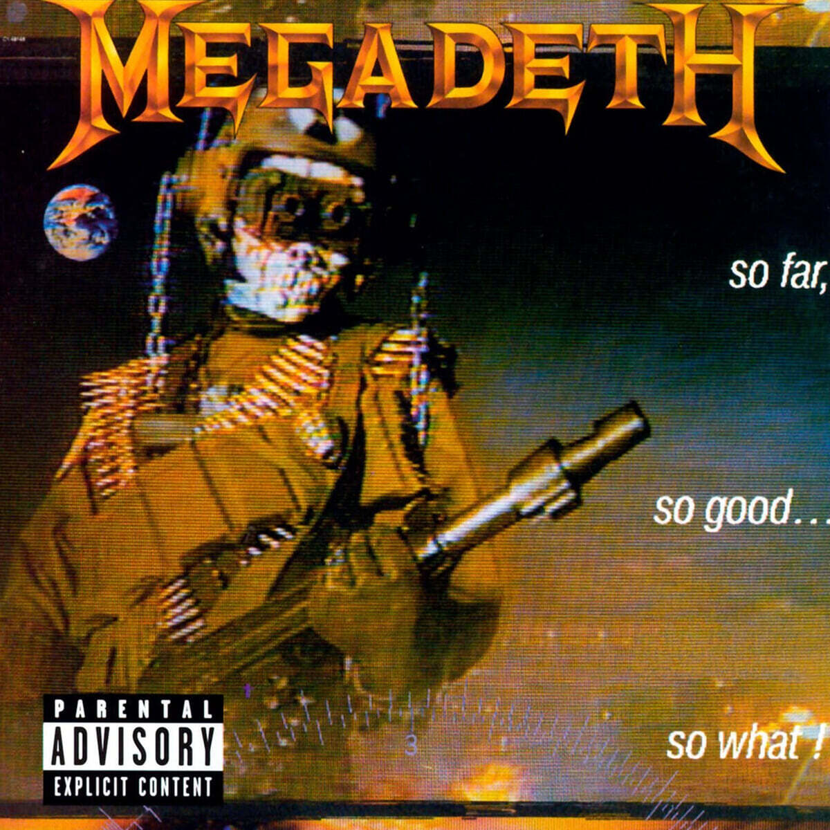 Megadeth (메가데스) - 3집 So Far, So Good, So What [LP]