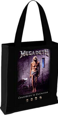 Megadeth - Countdown To Extinction Canvas Shopper Bag