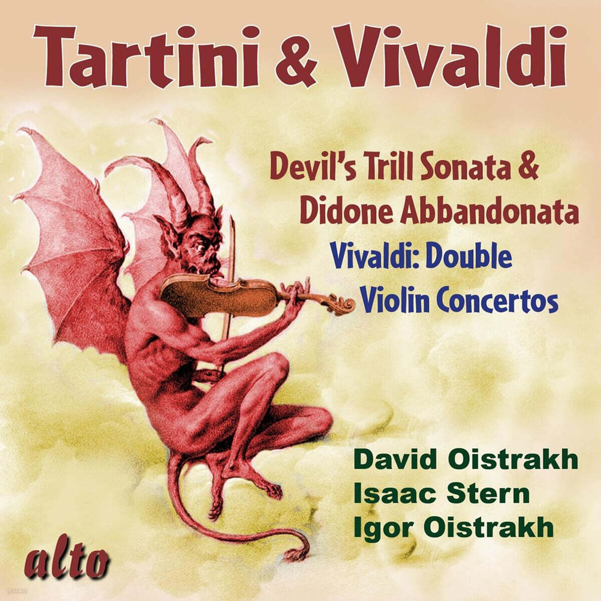David Oistrakh 타르티니: 악마의 트릴 / 비발디: 버림받은 디도 소나타 외 (Tartini & Vivaldi: Violin Sonatas)