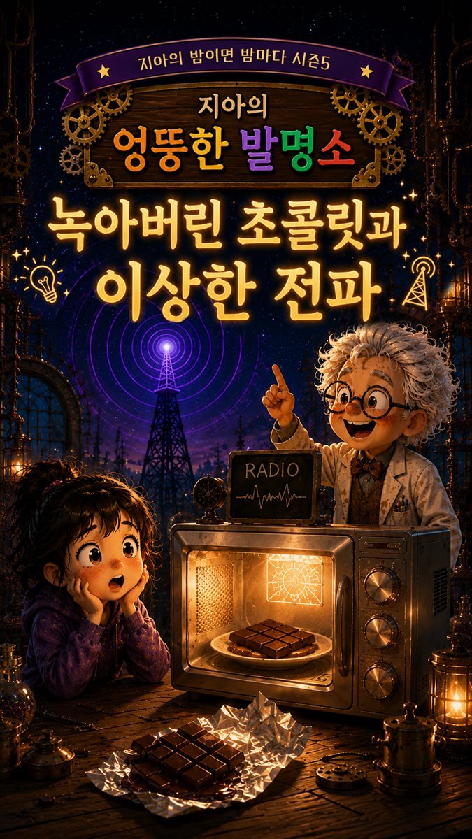 마음치유동화 <지아의 밤이면 밤마다> 시즌5: 9화 녹아버린 초콜릿과 이상한 전파