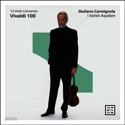 비발디 100 - 13곡의 바이올린 협주곡 (Vivaldi 100. 13 Violin Concertos) (2CD) - Giuliano Carmignola