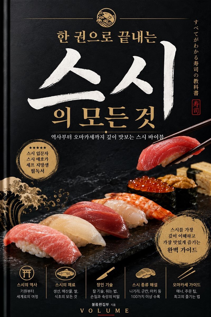한 권으로 끝내는 스시의 모든 것