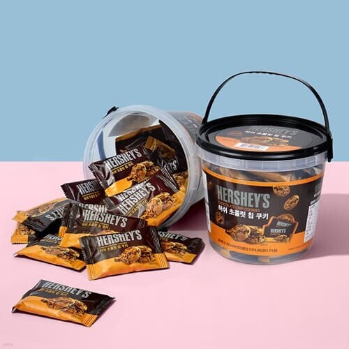 ★무료배송+특가★ 허쉬 초콜릿칩 쿠키 400g (통)