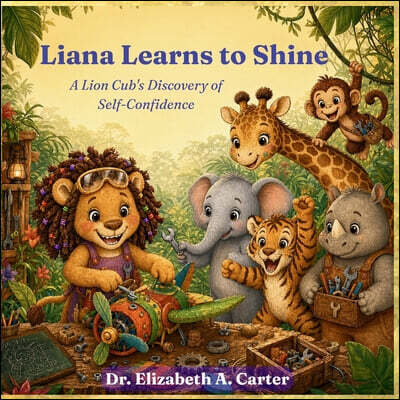 Liana Learns to Shine: A Lion Cub's Discovery of Self-Confidence