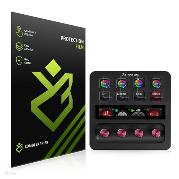 엘가토 Stream Deck + 스트림덱 플러스 올레포빅 고광택 액정보호필름