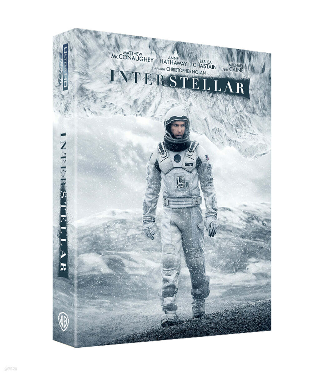 인터스텔라 (3Disc, 4K UHD+ BD + Bouns BD A1 풀슬립 스틸북 한정판) : 블루레이